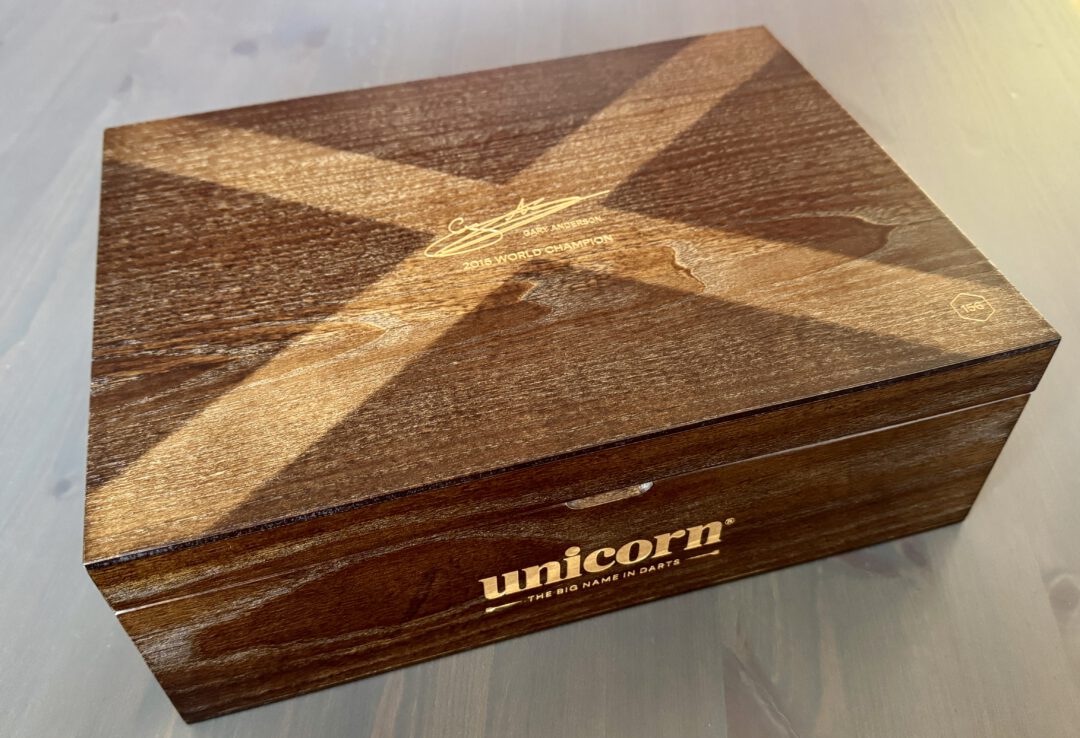 Unicorn Gary Anderson 10 Year Commemoration Limited Edition Set 