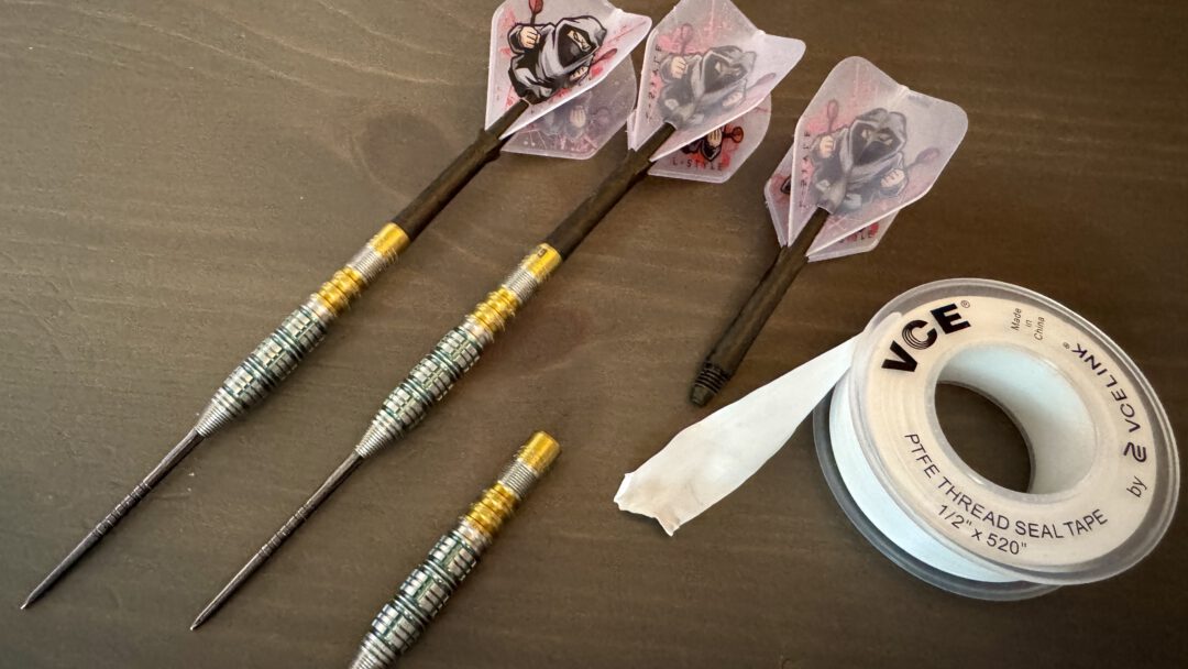 Schäfte günstig und sicher im Dart-Barrel befestigen